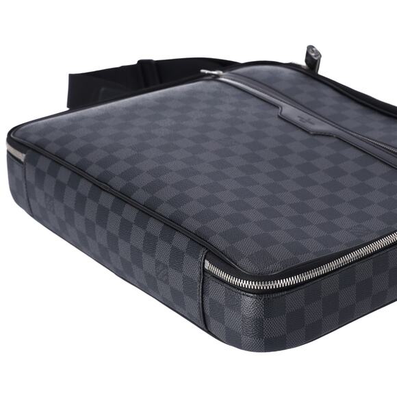 Louis Vuitton Steve Business Bag N58030 Damier Graphite Damier Black - Picture 4 of 8